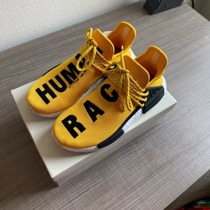 Yellow Adidas NMD Pharrell Size 7